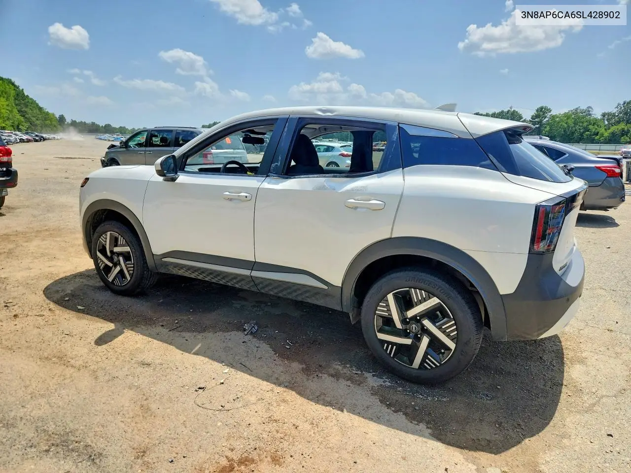 2025 Nissan Kicks Sv VIN: 3N8AP6CA6SL428902 Lot: 61776186
