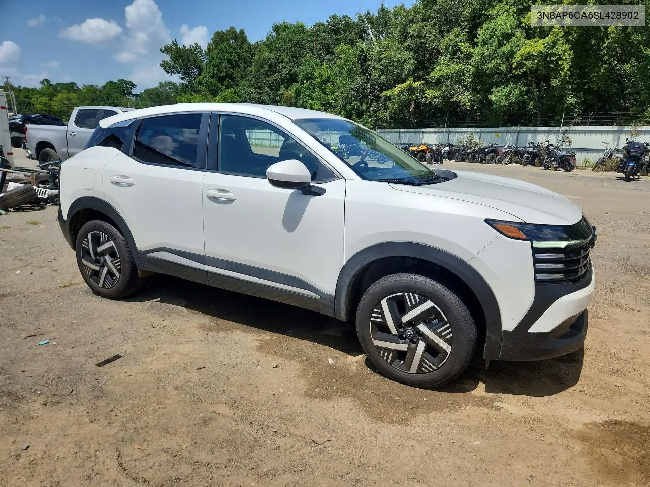 2025 Nissan Kicks Sv VIN: 3N8AP6CA6SL428902 Lot: 61776186