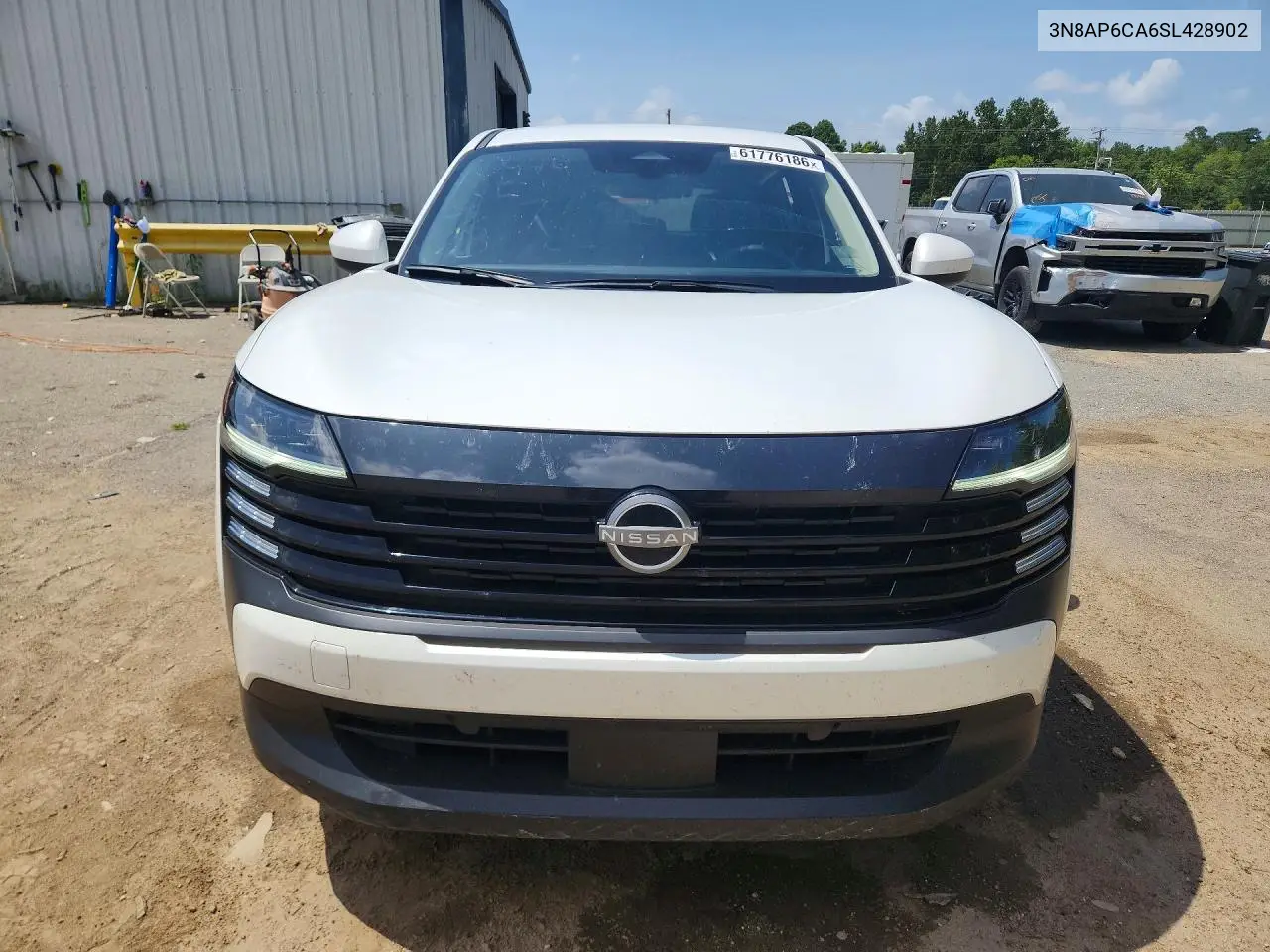 2025 Nissan Kicks Sv VIN: 3N8AP6CA6SL428902 Lot: 61776186