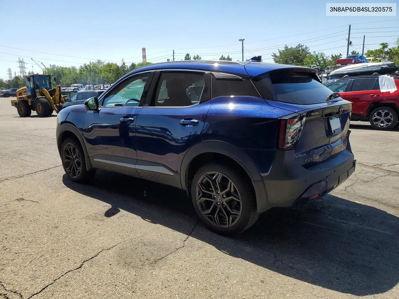 2025 Nissan Kicks Sr VIN: 3N8AP6DB4SL320575 Lot: 61883236