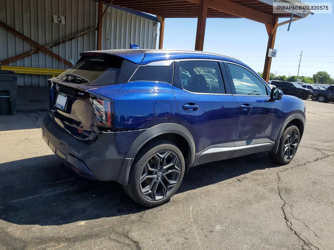 2025 Nissan Kicks Sr VIN: 3N8AP6DB4SL320575 Lot: 61883236