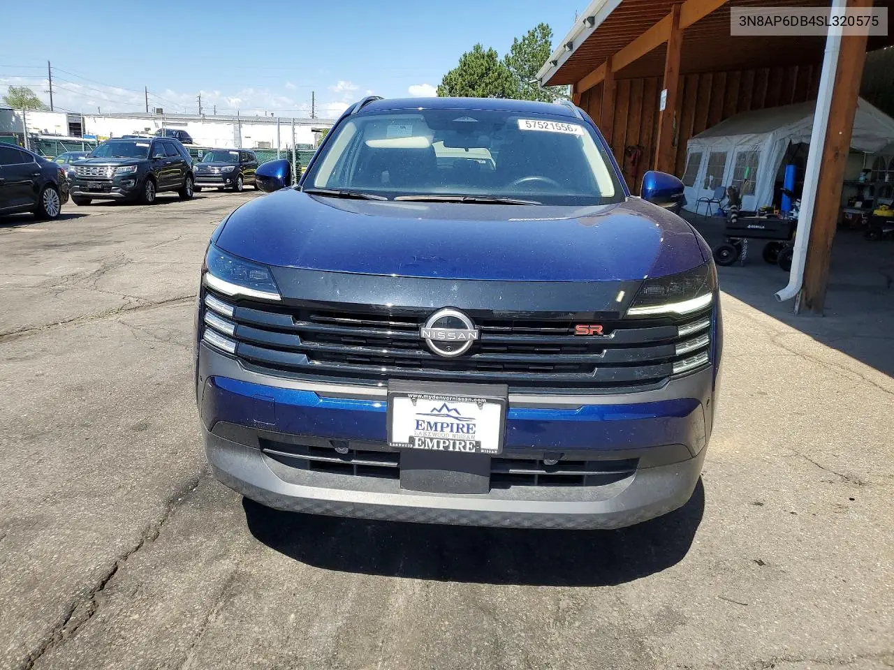 2025 Nissan Kicks Sr VIN: 3N8AP6DB4SL320575 Lot: 61883236