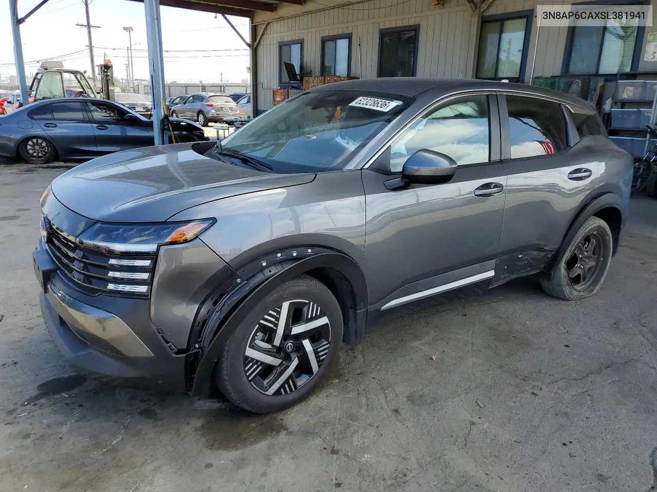 2025 Nissan Kicks Sv VIN: 3N8AP6CAXSL381941 Lot: 62328636