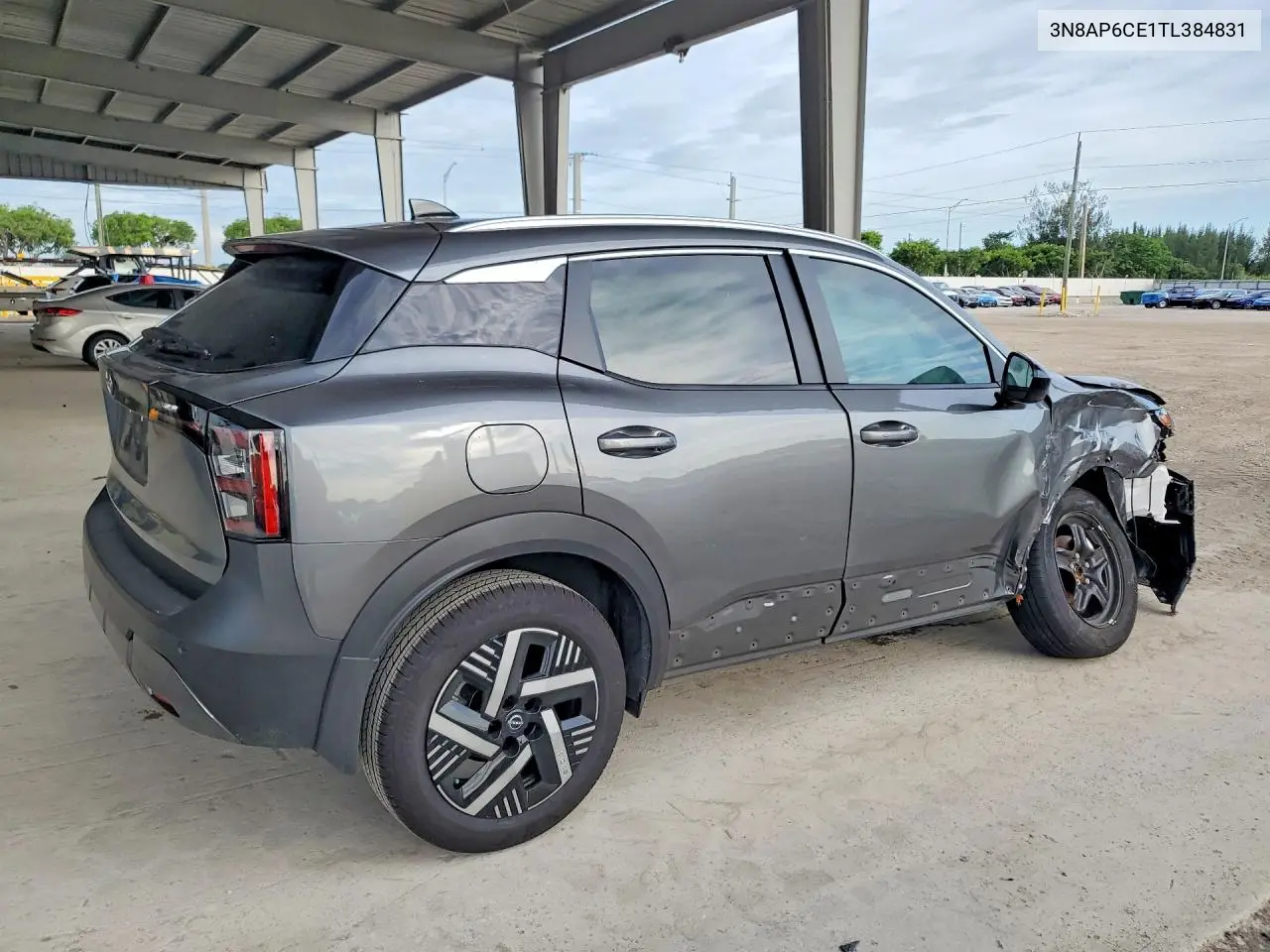 2026 Nissan Kicks Sv VIN: 3N8AP6CE1TL384831 Lot: 56671016