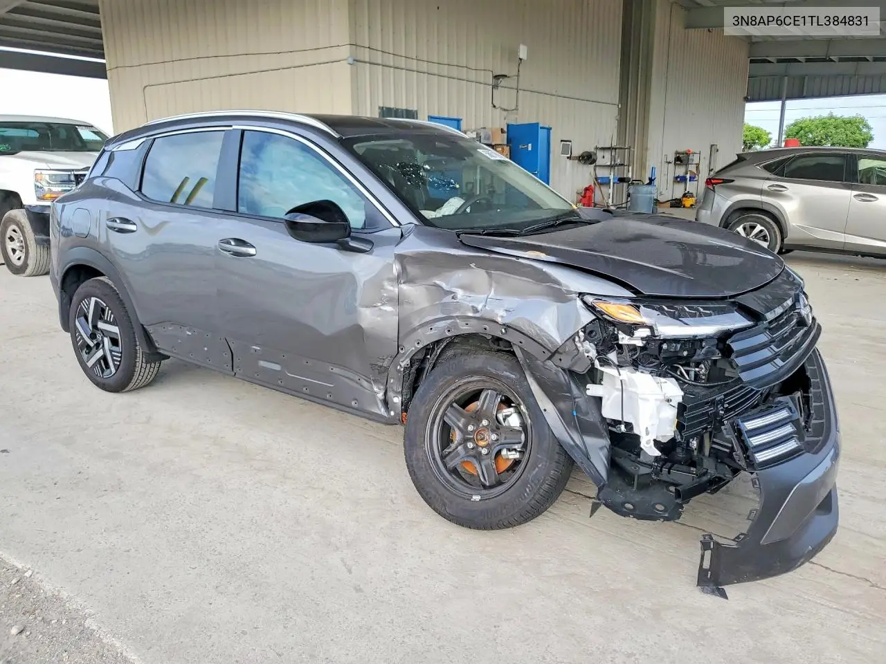 2026 Nissan Kicks Sv VIN: 3N8AP6CE1TL384831 Lot: 56671016