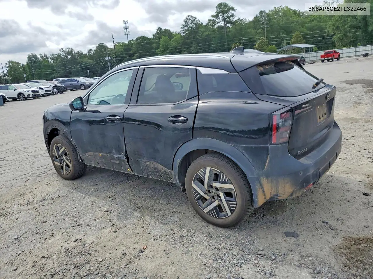 2026 Nissan Kicks Sv VIN: 3N8AP6CE2TL322466 Lot: 57527976