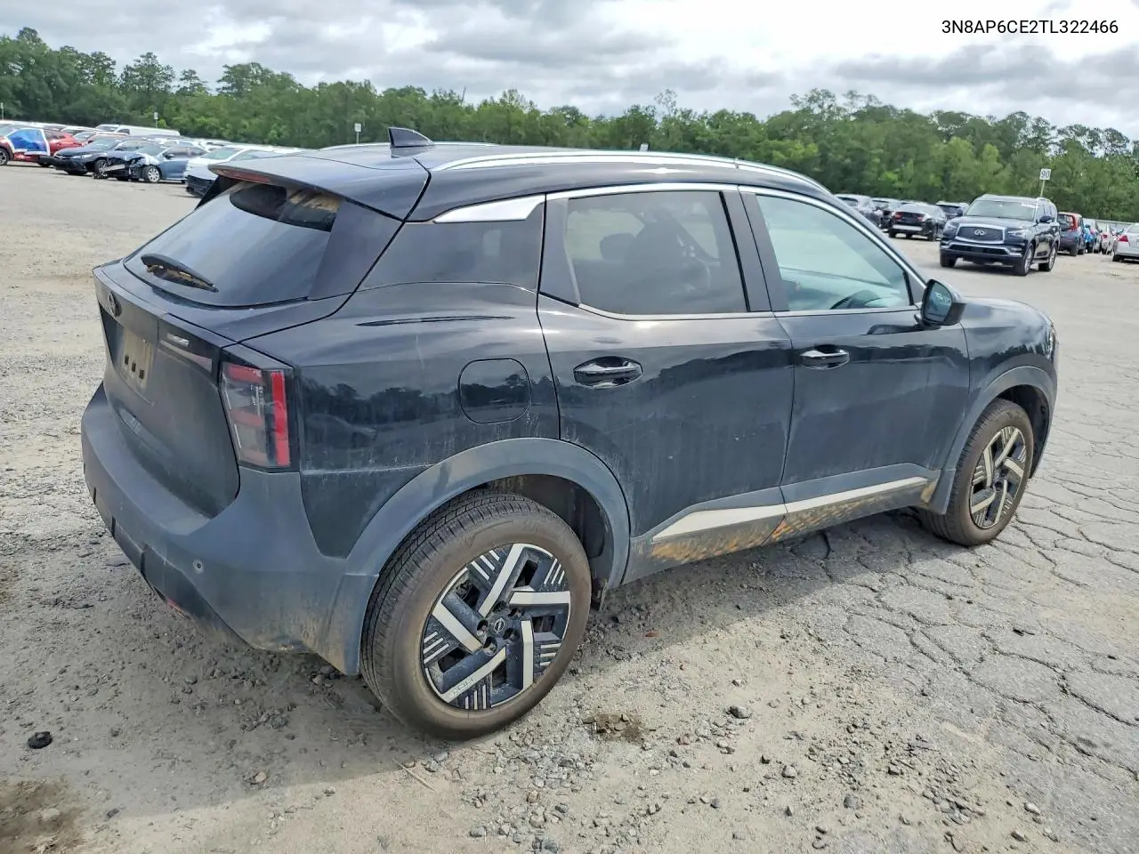 2026 Nissan Kicks Sv VIN: 3N8AP6CE2TL322466 Lot: 57527976
