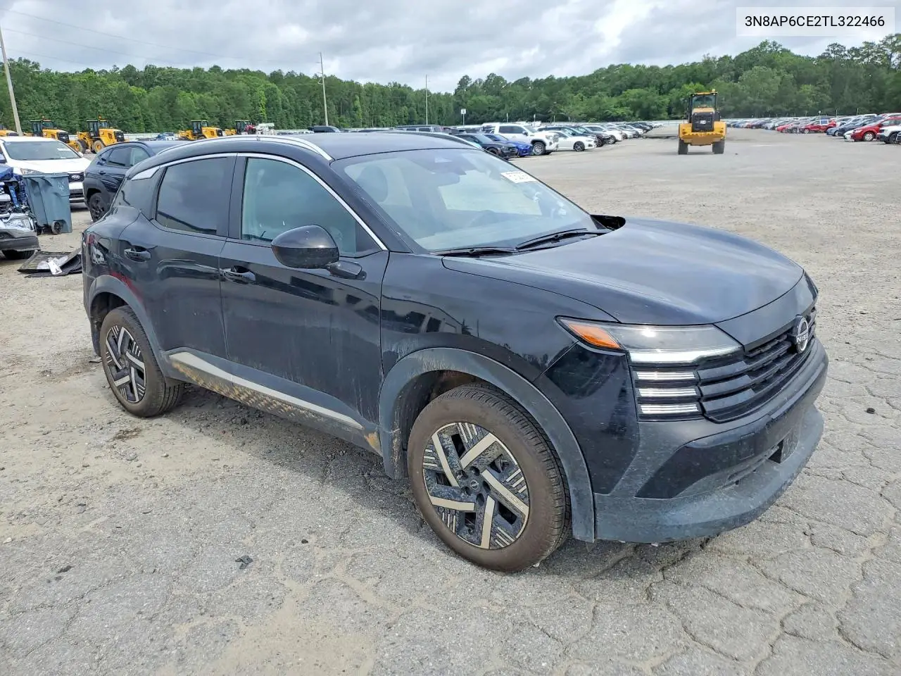 2026 Nissan Kicks Sv VIN: 3N8AP6CE2TL322466 Lot: 57527976