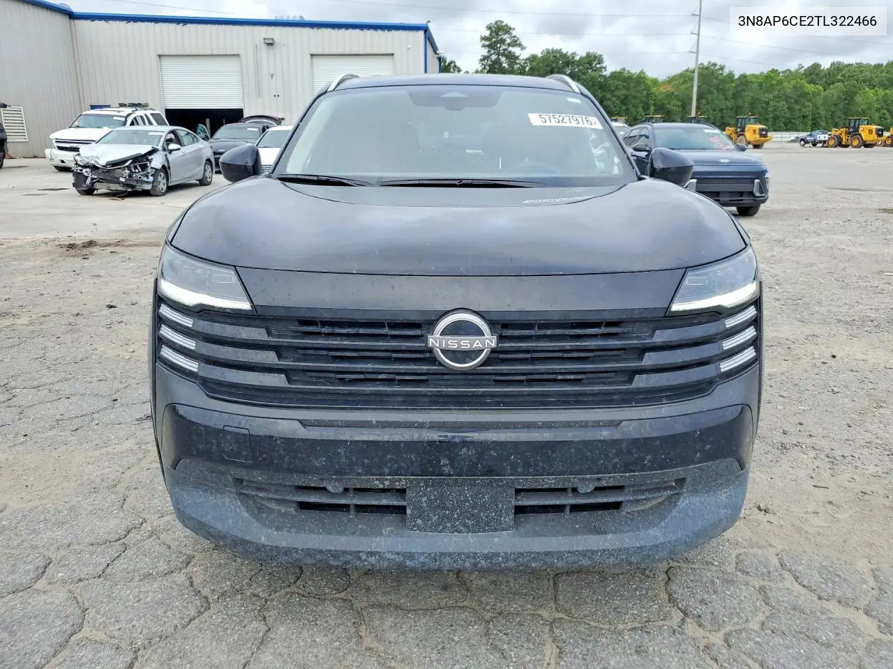 2026 Nissan Kicks Sv VIN: 3N8AP6CE2TL322466 Lot: 57527976