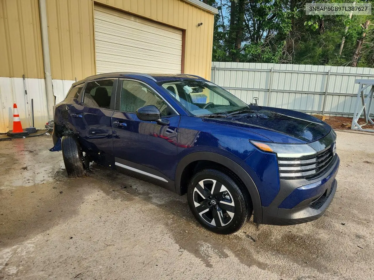 2026 Nissan Kicks Sv VIN: 3N8AP6CB9TL387627 Lot: 59300716