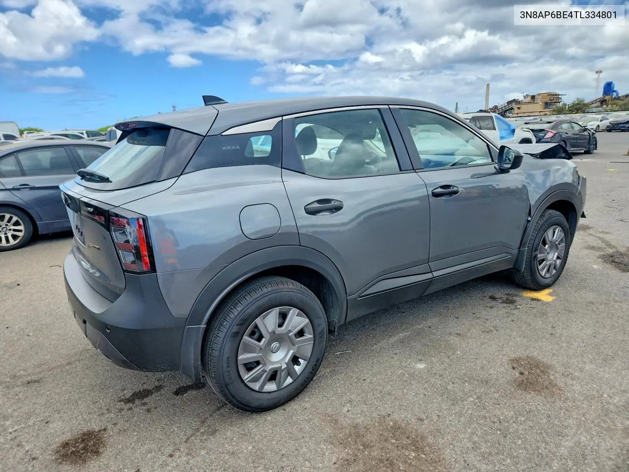 2026 Nissan Kicks S VIN: 3N8AP6BE4TL334801 Lot: 59682446