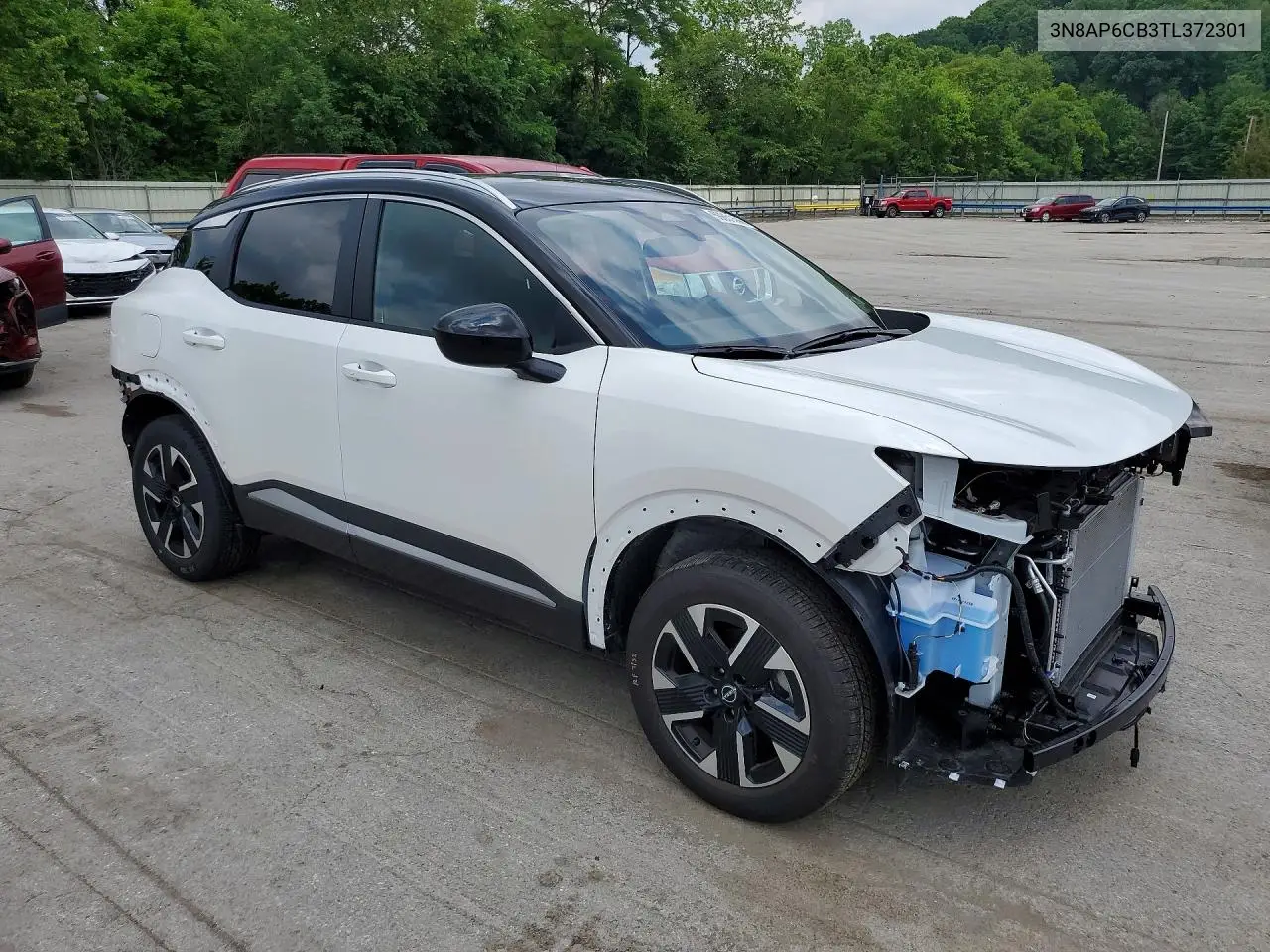 2026 Nissan Kicks Sv VIN: 3N8AP6CB3TL372301 Lot: 59851576