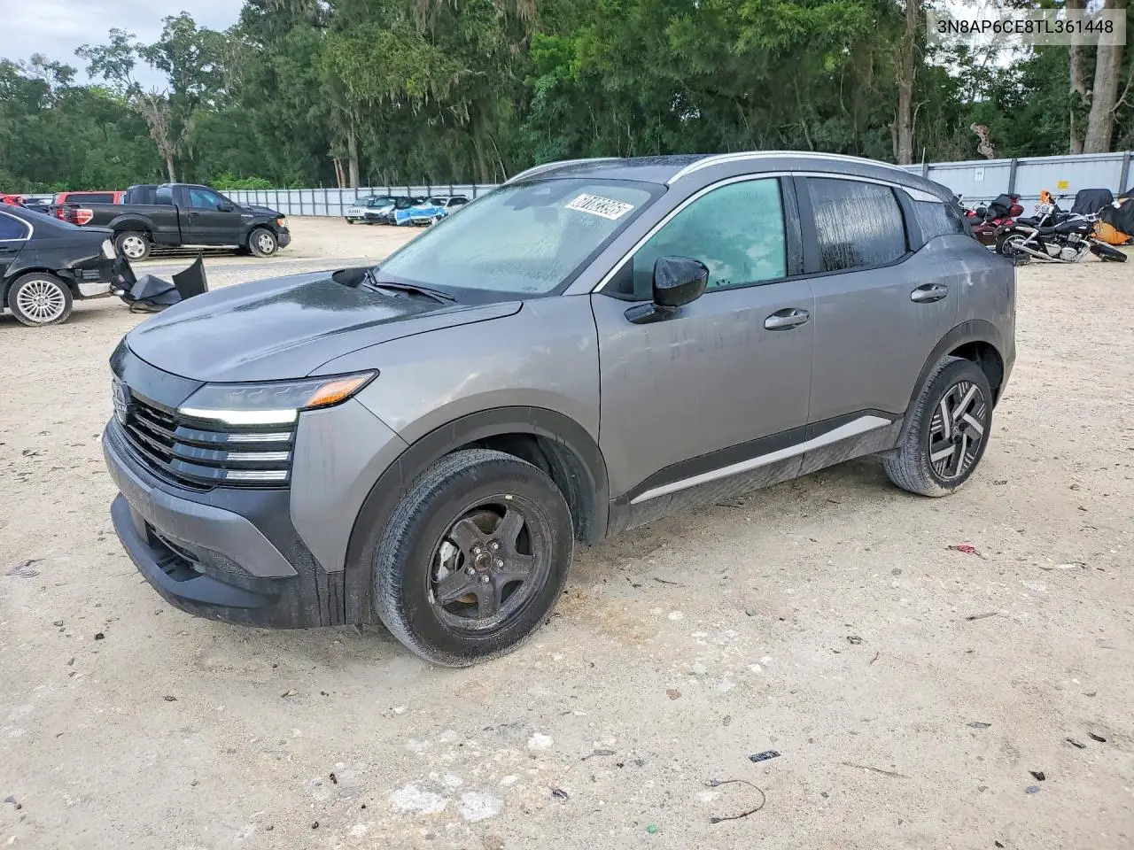 2026 Nissan Kicks Sv VIN: 3N8AP6CE8TL361448 Lot: 60182396