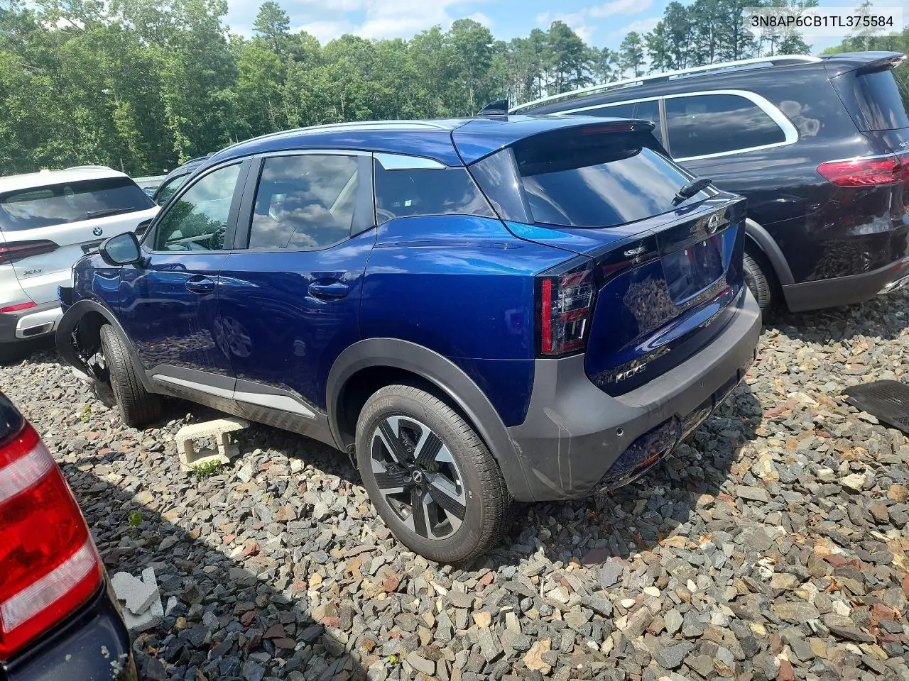 2026 Nissan Kicks Sv VIN: 3N8AP6CB1TL375584 Lot: 60248966