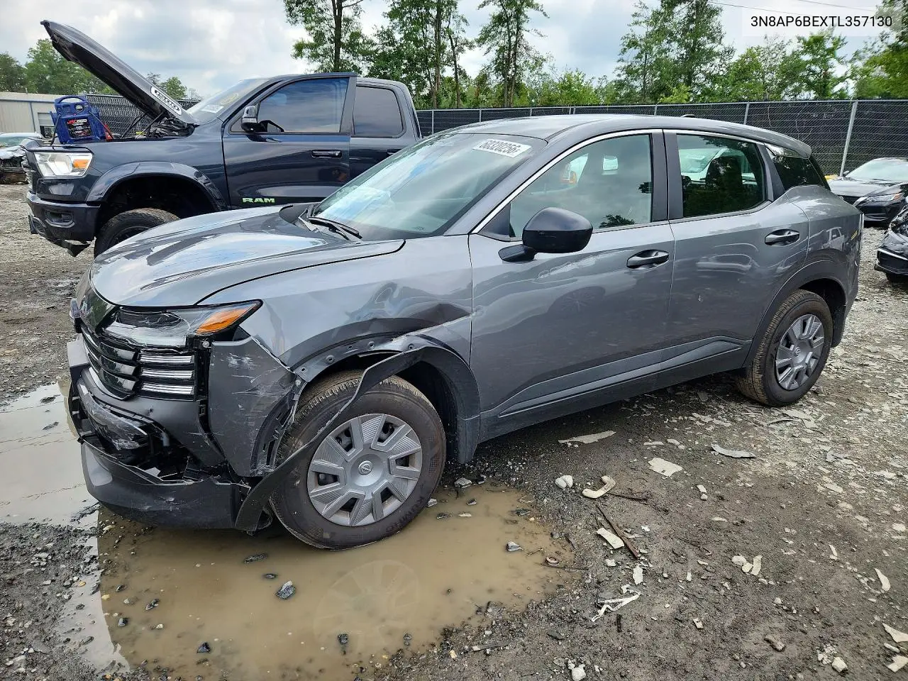 2026 Nissan Kicks S VIN: 3N8AP6BEXTL357130 Lot: 60320256