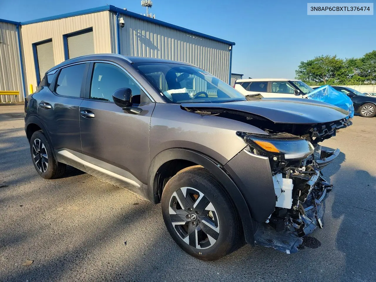 2026 Nissan Kicks Sv VIN: 3N8AP6CBXTL376474 Lot: 61195926