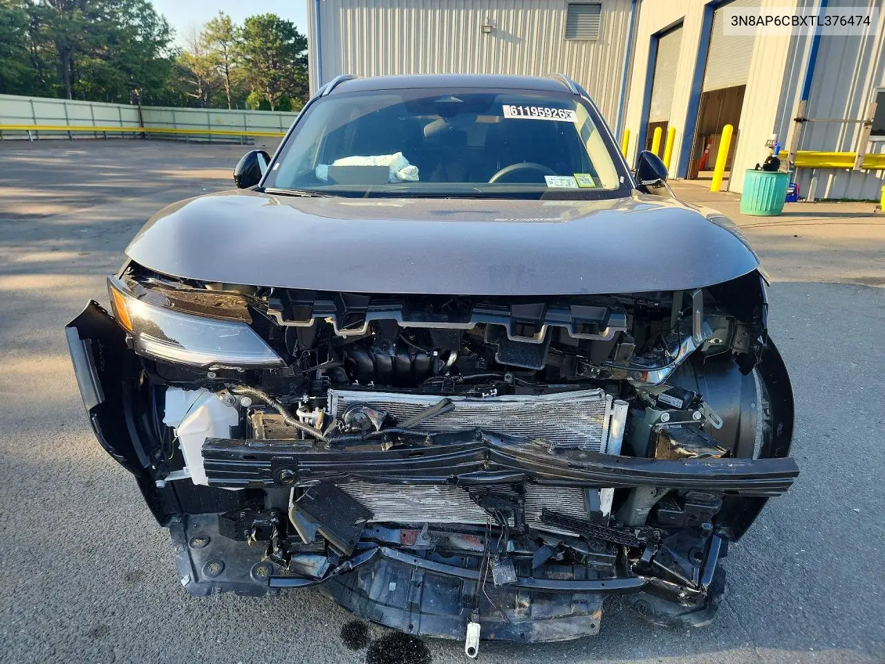 2026 Nissan Kicks Sv VIN: 3N8AP6CBXTL376474 Lot: 61195926