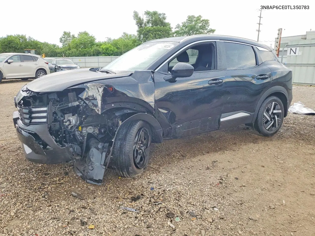 2026 Nissan Kicks Sv VIN: 3N8AP6CE0TL350783 Lot: 61729026