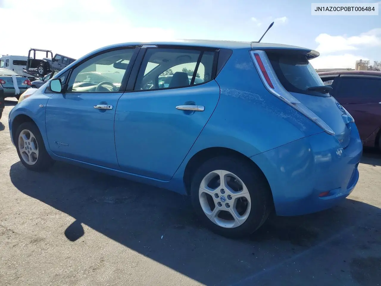 2011 Nissan Leaf Sv VIN: JN1AZ0CP0BT006484 Lot: 56287706