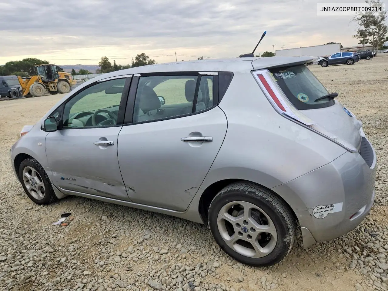 2011 Nissan Leaf Sv VIN: JN1AZ0CP8BT009214 Lot: 60064776