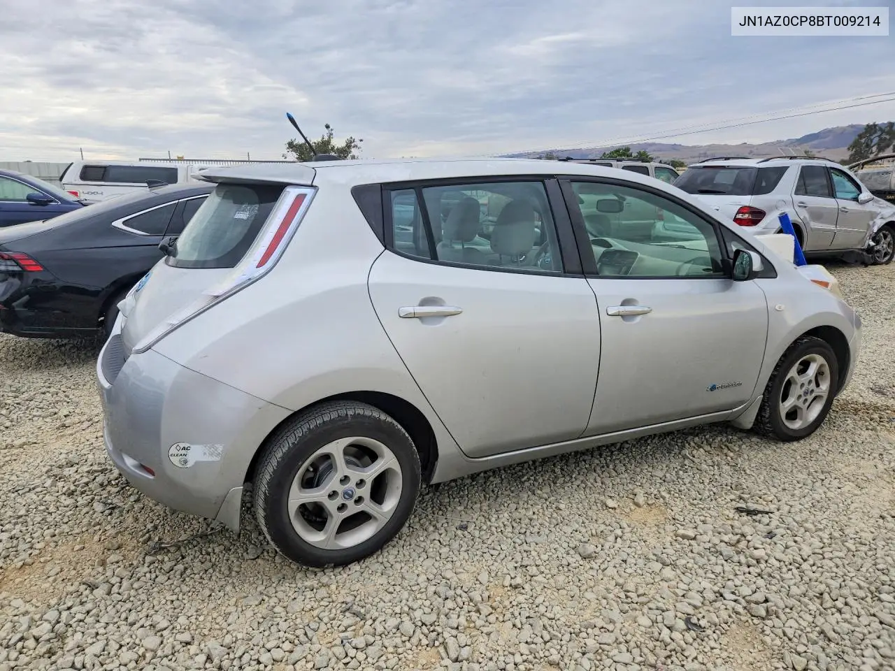 2011 Nissan Leaf Sv VIN: JN1AZ0CP8BT009214 Lot: 60064776