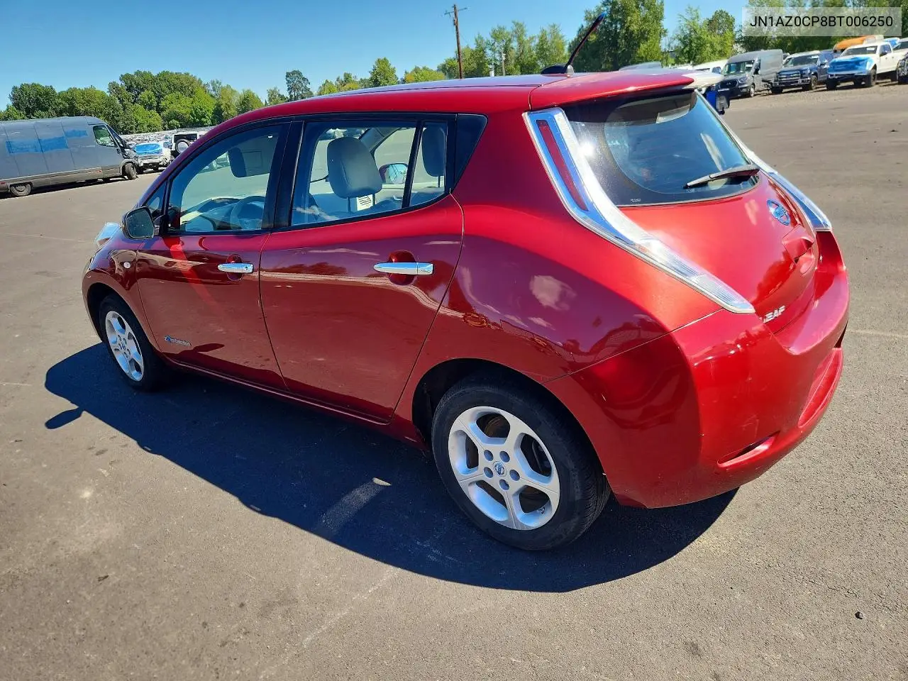 2011 Nissan Leaf Sv VIN: JN1AZ0CP8BT006250 Lot: 60843686