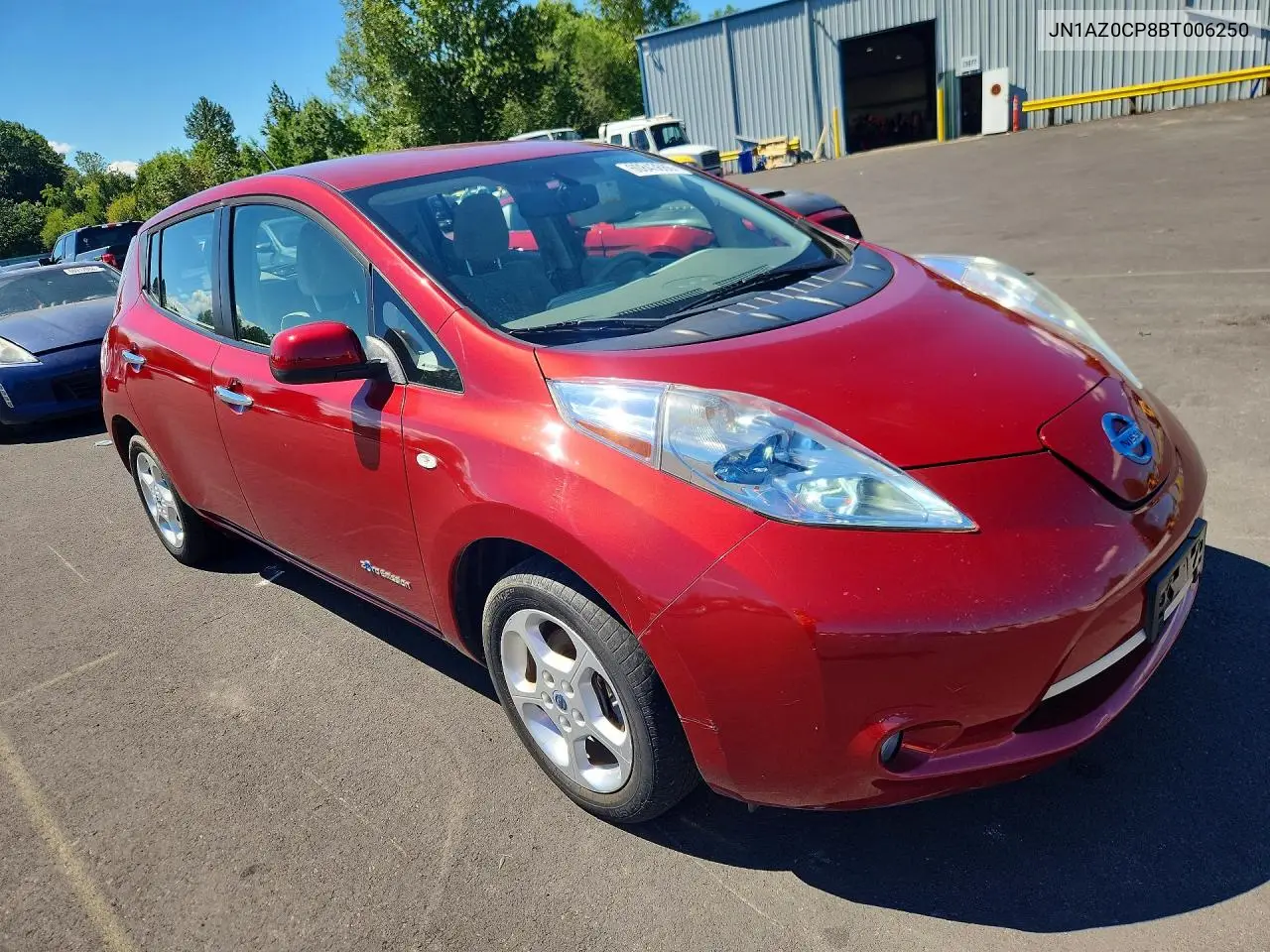 2011 Nissan Leaf Sv VIN: JN1AZ0CP8BT006250 Lot: 60843686
