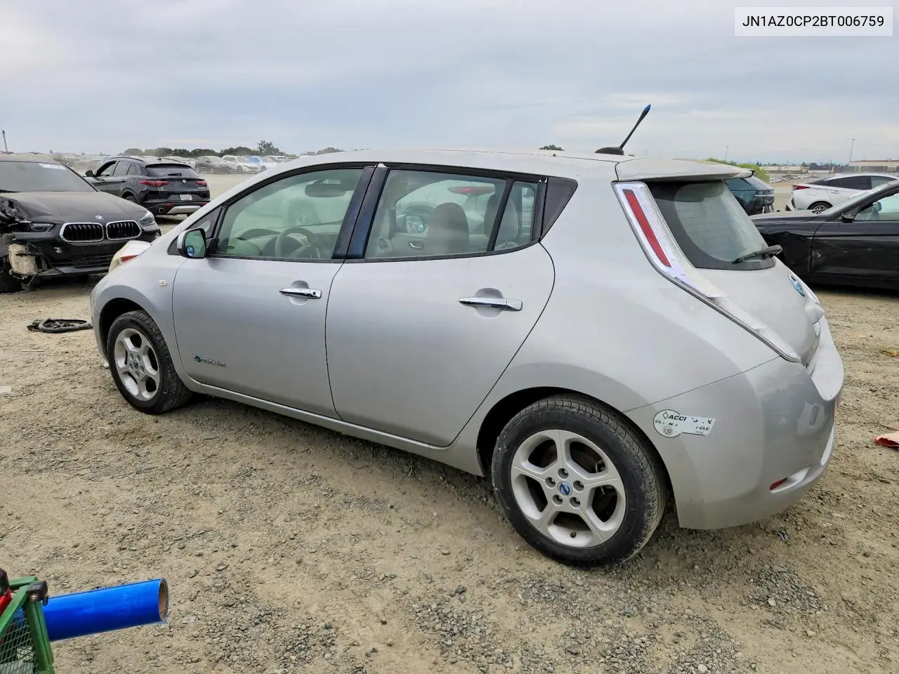 2011 Nissan Leaf Sv VIN: JN1AZ0CP2BT006759 Lot: 61193536