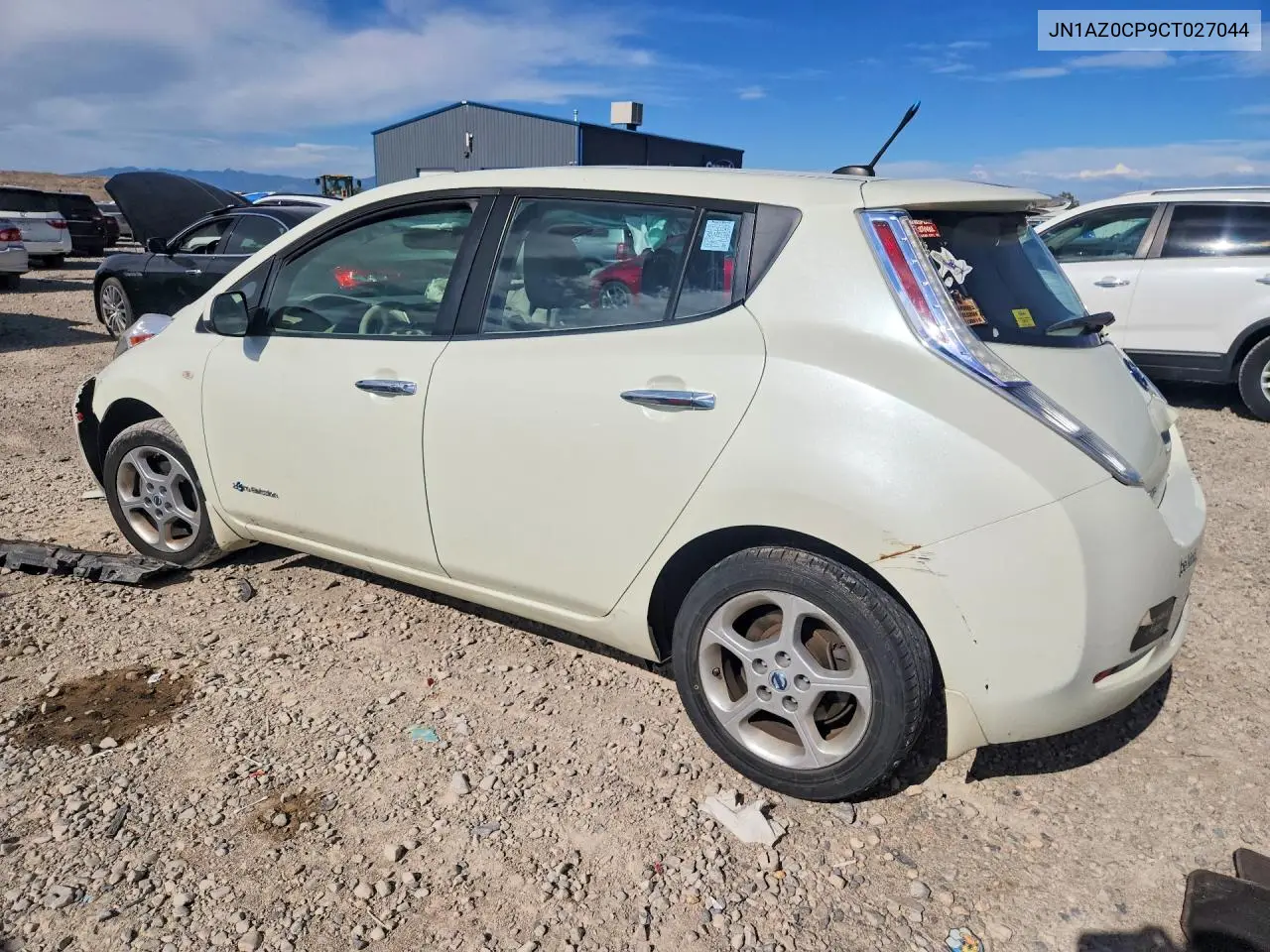 2012 Nissan Leaf Sv VIN: JN1AZ0CP9CT027044 Lot: 58238916