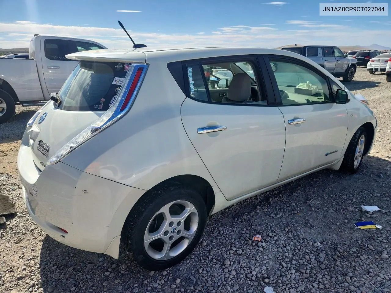 2012 Nissan Leaf Sv VIN: JN1AZ0CP9CT027044 Lot: 58238916