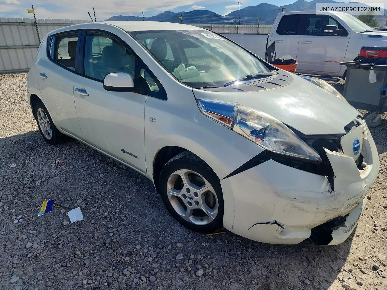 2012 Nissan Leaf Sv VIN: JN1AZ0CP9CT027044 Lot: 58238916