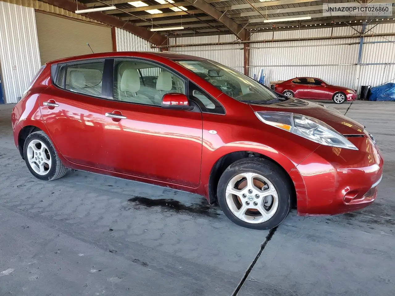 2012 Nissan Leaf Sv VIN: JN1AZ0CP1CT026860 Lot: 60887676