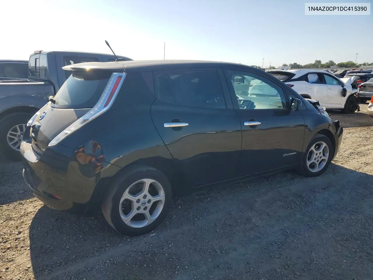 2013 Nissan Leaf S VIN: 1N4AZ0CP1DC415390 Lot: 54692376