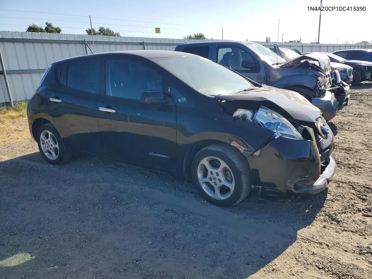 2013 Nissan Leaf S VIN: 1N4AZ0CP1DC415390 Lot: 54692376