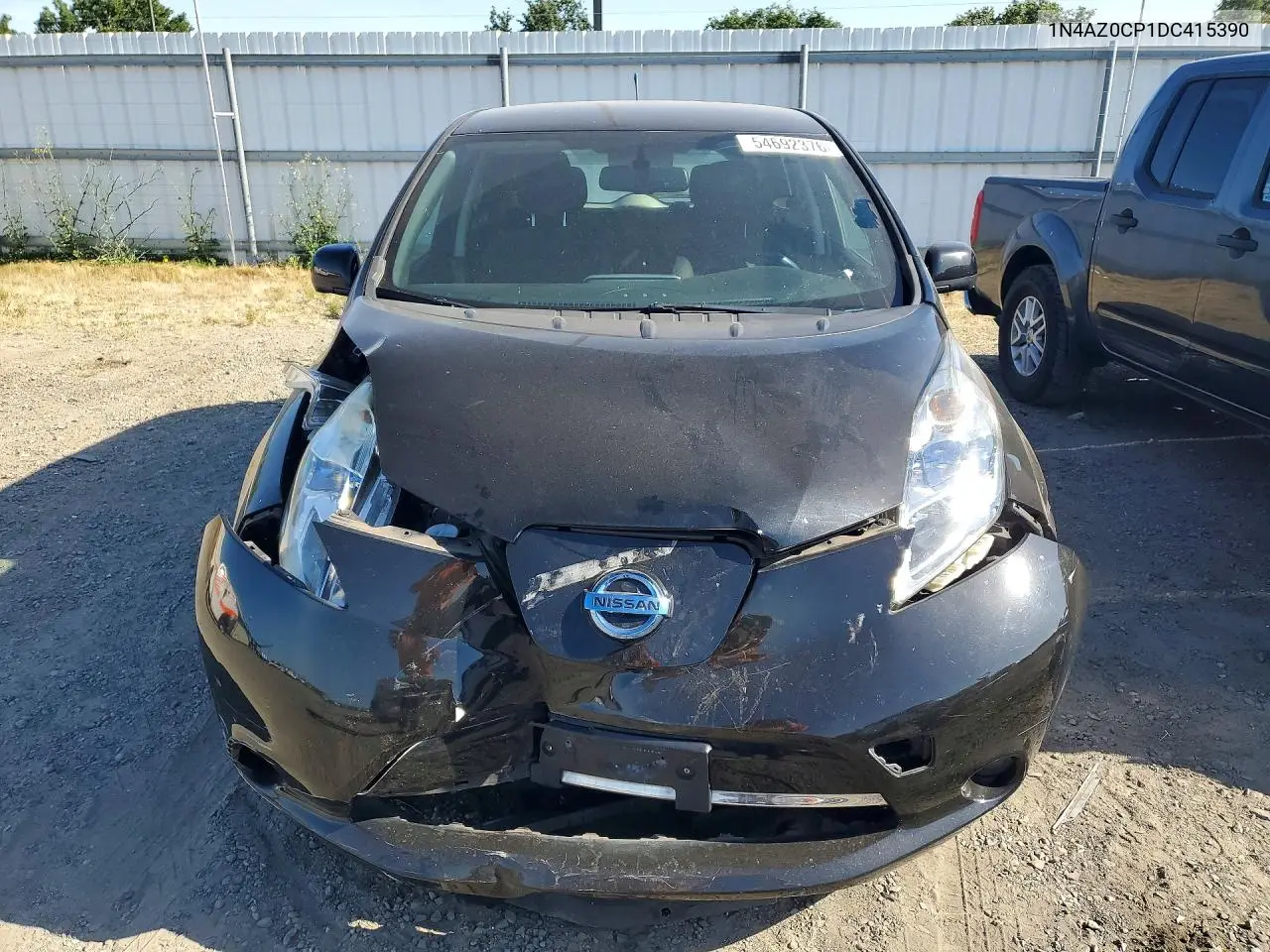 2013 Nissan Leaf S VIN: 1N4AZ0CP1DC415390 Lot: 54692376