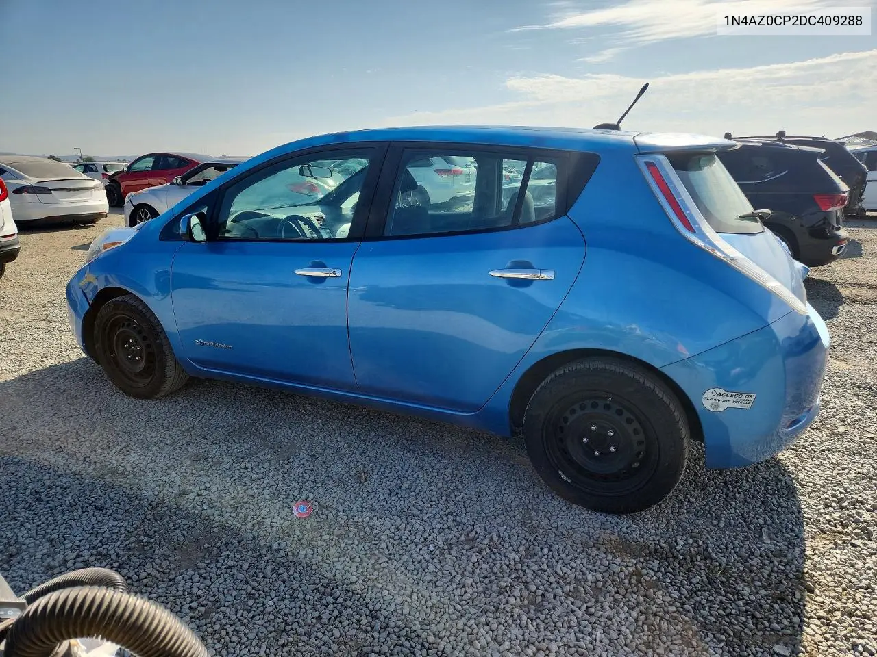 2013 Nissan Leaf S VIN: 1N4AZ0CP2DC409288 Lot: 58799466