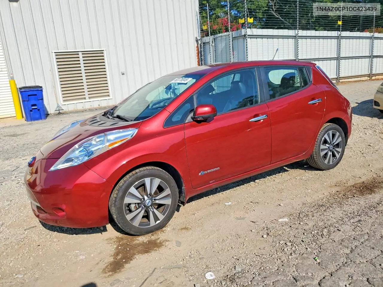2013 Nissan Leaf S VIN: 1N4AZ0CP1DC423439 Lot: 60176846