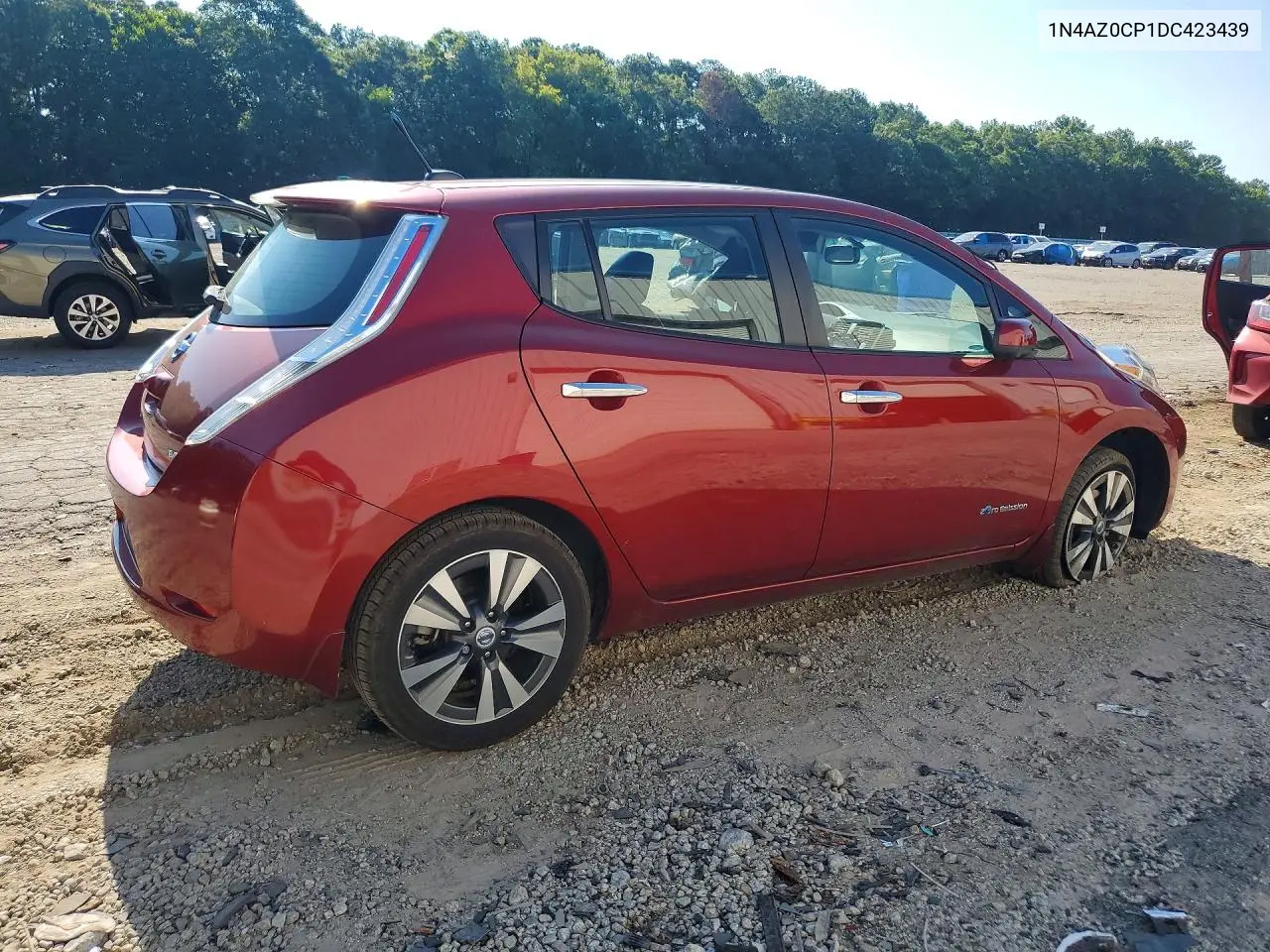 2013 Nissan Leaf S VIN: 1N4AZ0CP1DC423439 Lot: 60176846