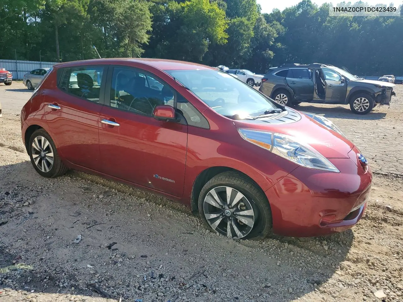 2013 Nissan Leaf S VIN: 1N4AZ0CP1DC423439 Lot: 60176846