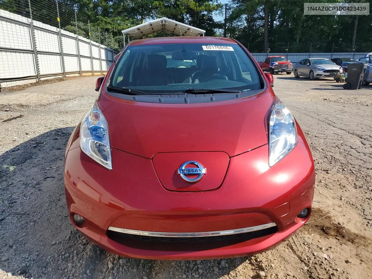 2013 Nissan Leaf S VIN: 1N4AZ0CP1DC423439 Lot: 60176846