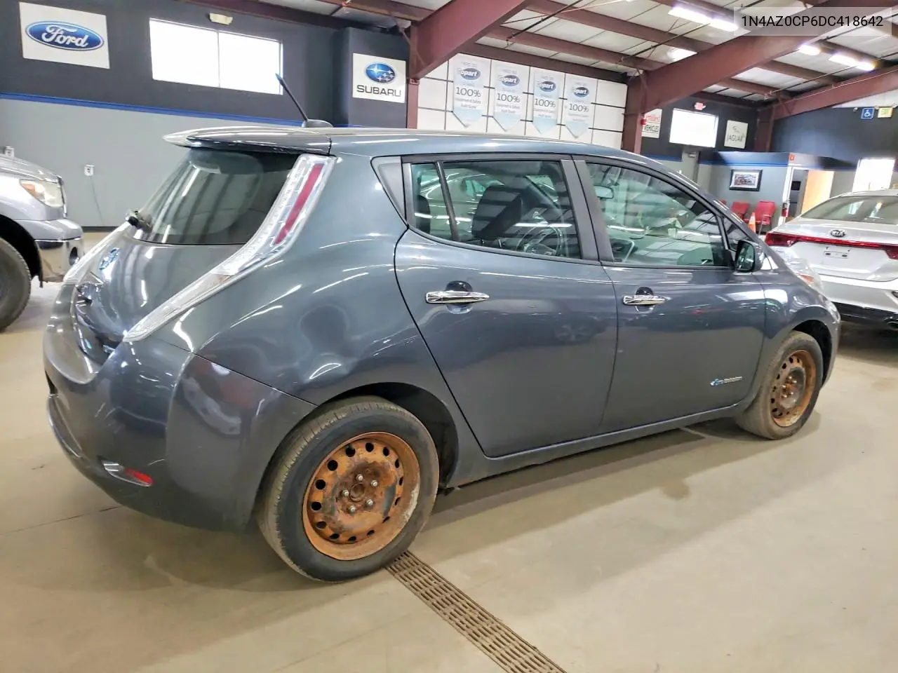 2013 Nissan Leaf S VIN: 1N4AZ0CP6DC418642 Lot: 61365606