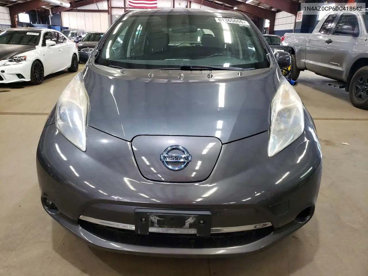 2013 Nissan Leaf S VIN: 1N4AZ0CP6DC418642 Lot: 61365606