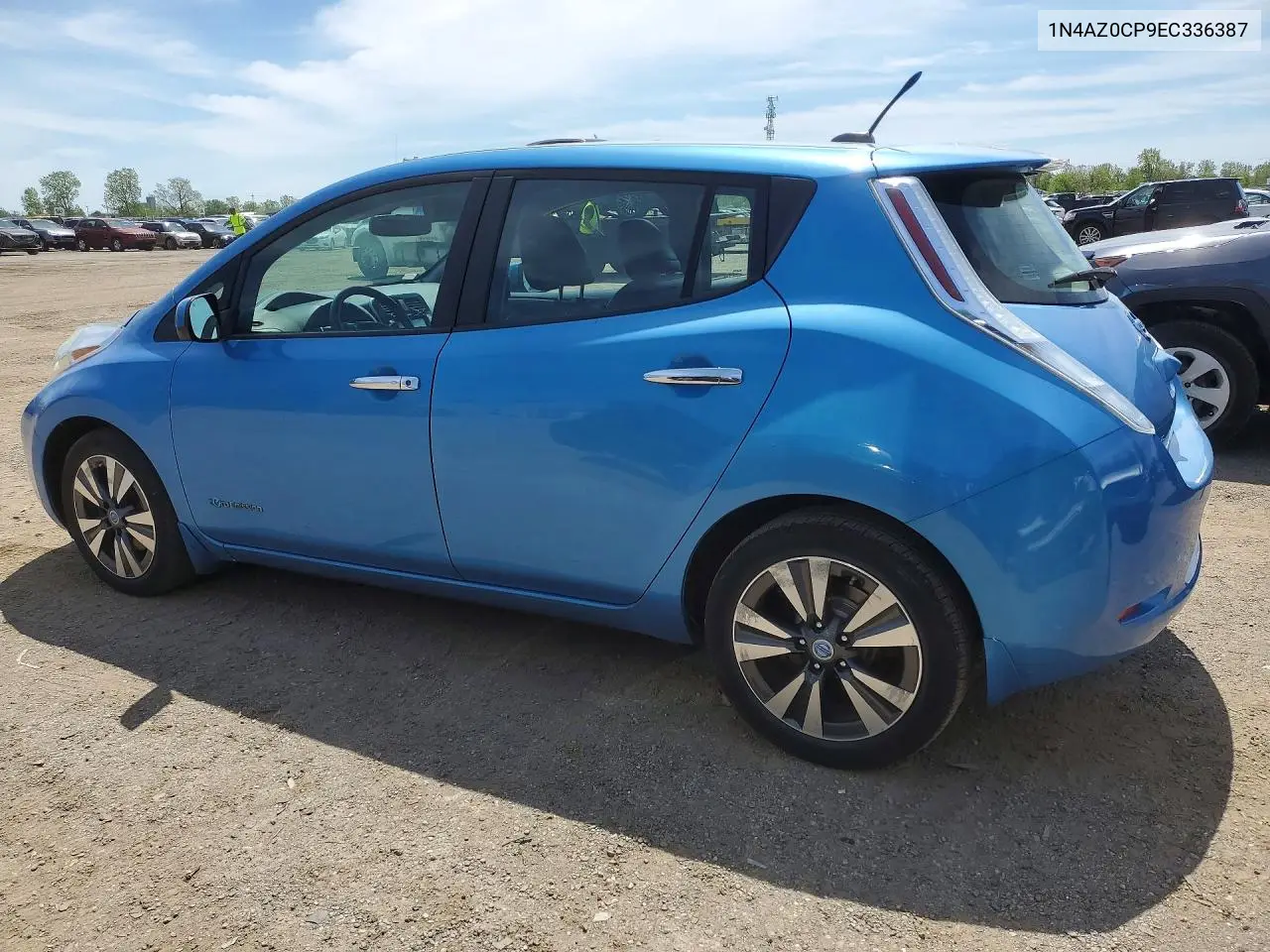 2014 Nissan Leaf S 5Dr VIN: 1N4AZ0CP9EC336387 Lot: 52515856