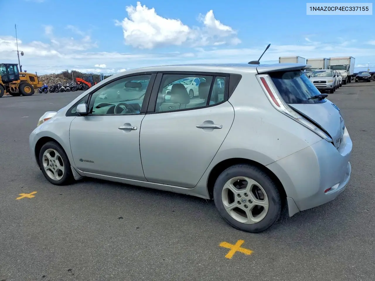 2014 Nissan Leaf Sv VIN: 1N4AZ0CP4EC337155 Lot: 57037756