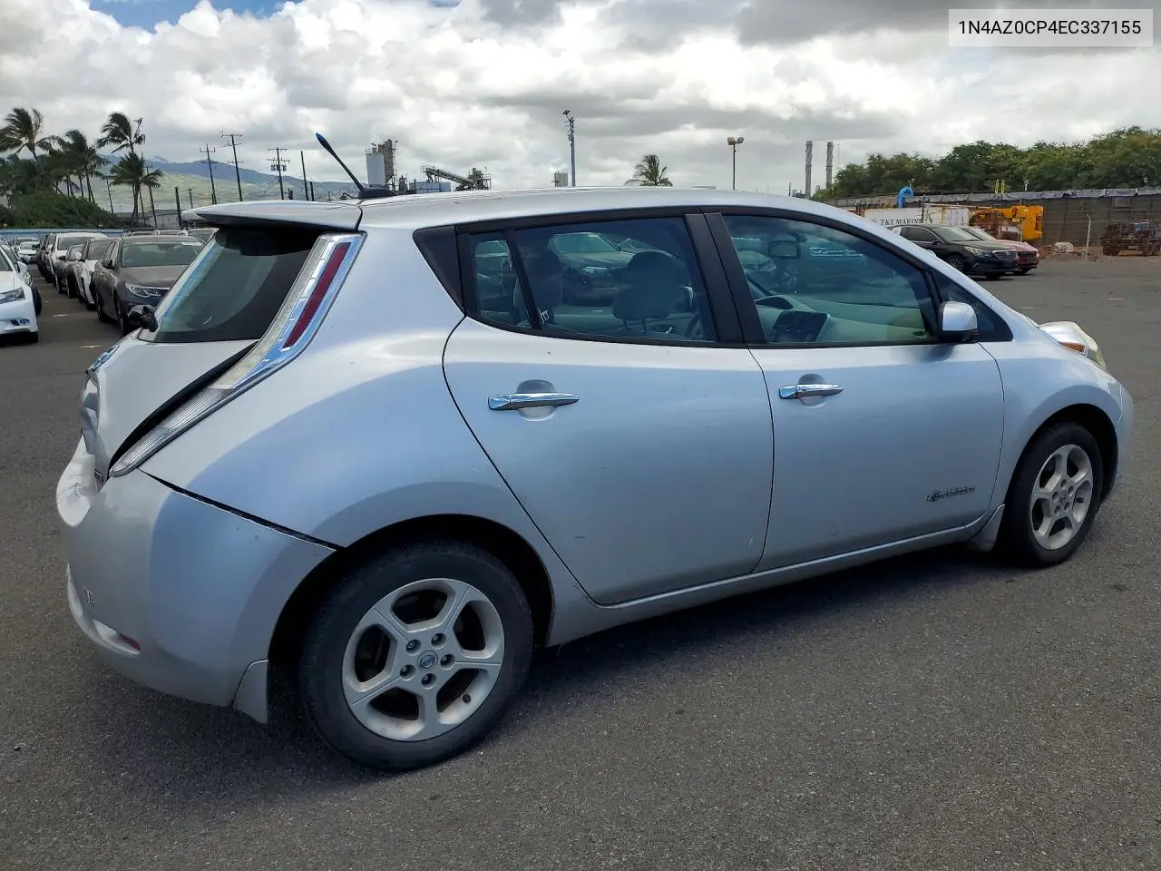 2014 Nissan Leaf Sv VIN: 1N4AZ0CP4EC337155 Lot: 57037756