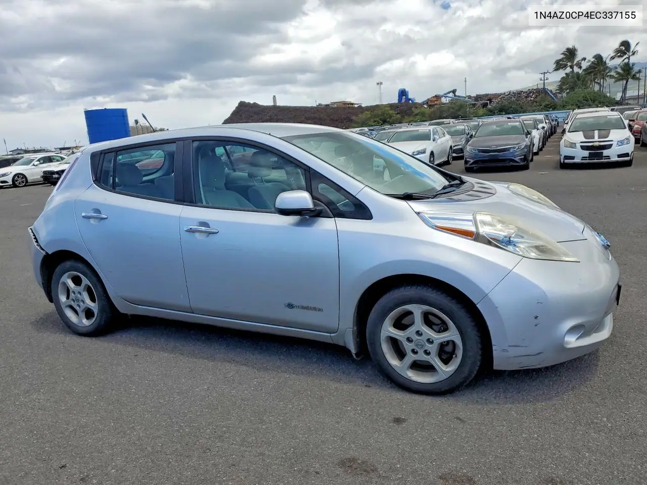 2014 Nissan Leaf Sv VIN: 1N4AZ0CP4EC337155 Lot: 57037756