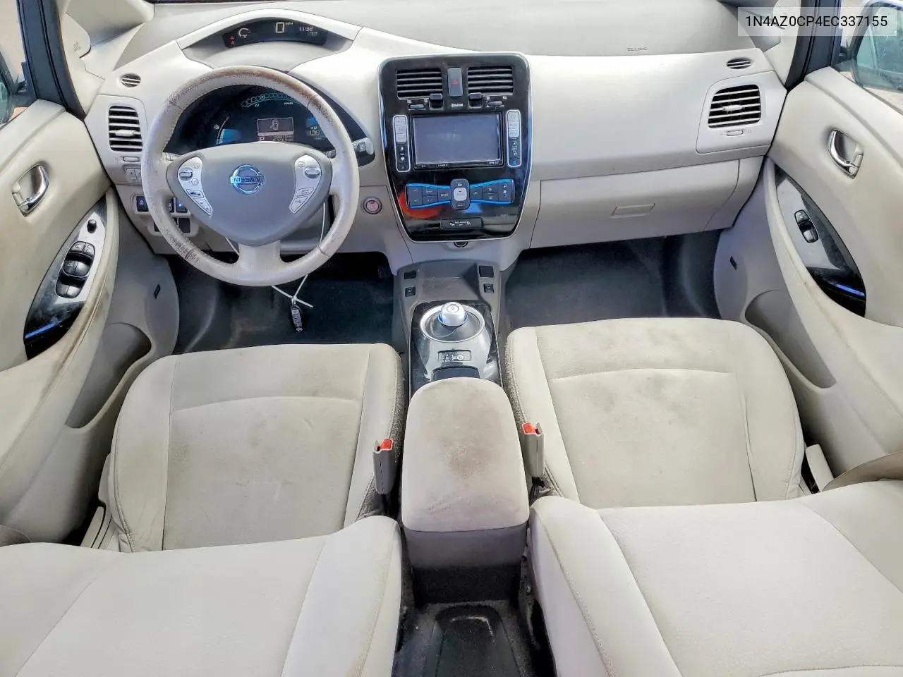 2014 Nissan Leaf Sv VIN: 1N4AZ0CP4EC337155 Lot: 57037756