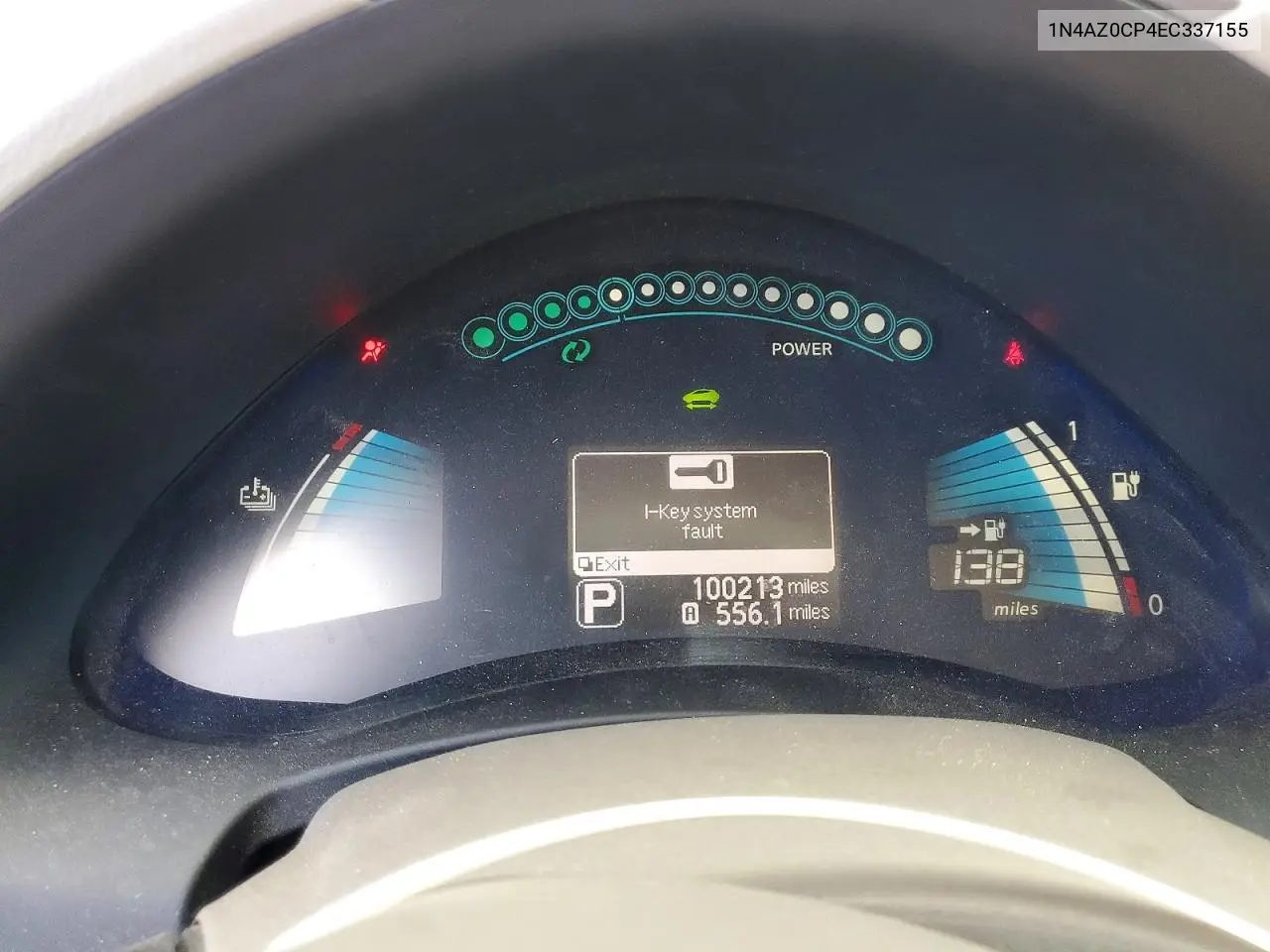 2014 Nissan Leaf Sv VIN: 1N4AZ0CP4EC337155 Lot: 57037756