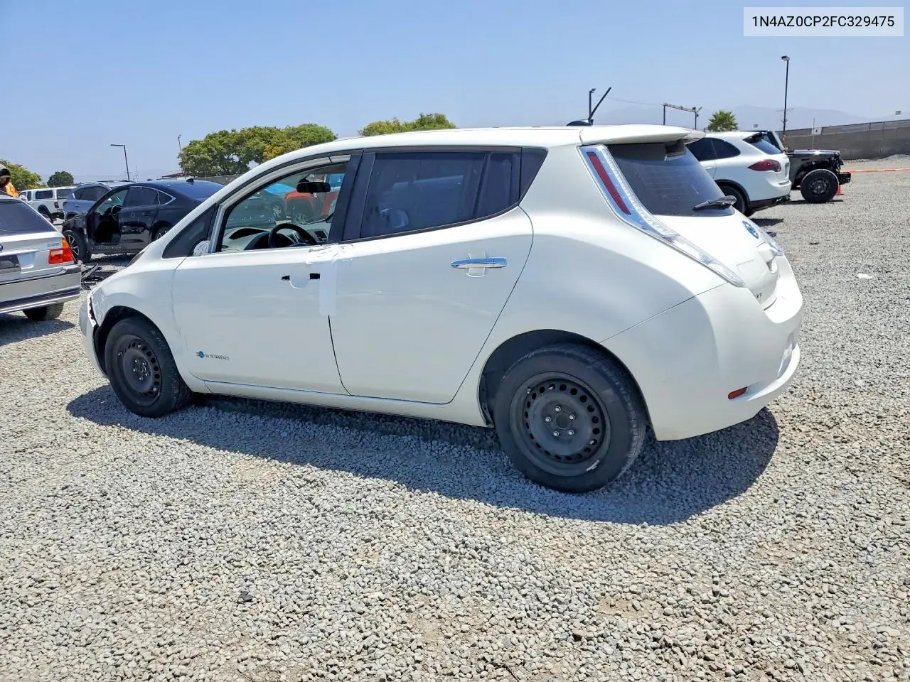2015 Nissan Leaf S VIN: 1N4AZ0CP2FC329475 Lot: 55456306