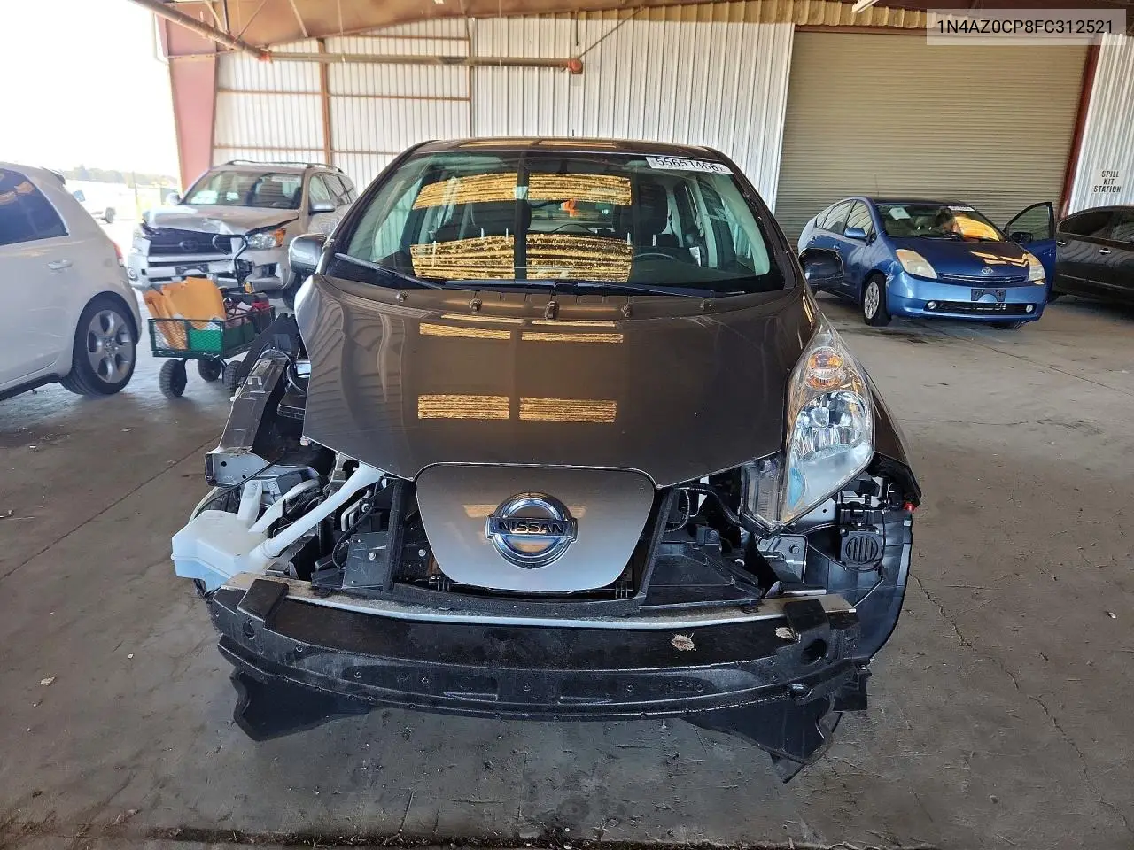 2015 Nissan Leaf Sv VIN: 1N4AZ0CP8FC312521 Lot: 55651466